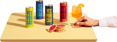 Table with juices